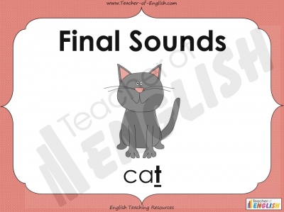 Final Sounds Teaching Resources